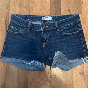 High Wasted Jean Shorts